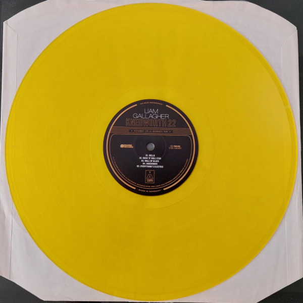 Vinyl Record Liam Gallagher - Knebworth 22 (Yellow) - 2LP - img.11