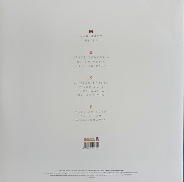 Vinyl Record Muse - Origin Of Symmetry: XX Anniversary RemiXX - LP - img.1