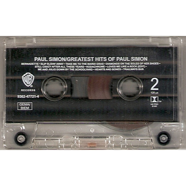 Сassette Tape Paul Simon - Greatest Hits - Shining Like A National Guitar - img.4