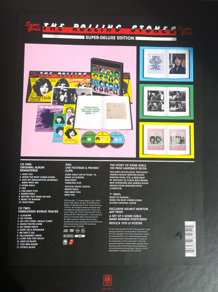 Vinyl Record The Rolling Stones – Some Girls - Box Limited Edition - LP + CD + DVD - img.1