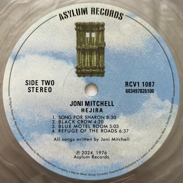 Vinyl Record Joni Mitchell - Hejira (Silver) LP - img.4