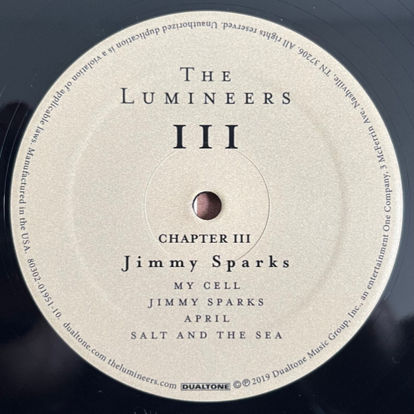 Vinyl Record The Lumineers - III - 2LP - img.9