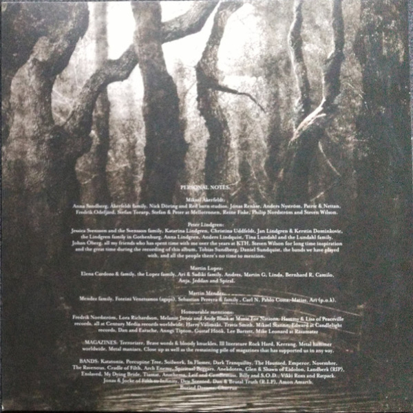 Vinyl Record Opeth – Blackwater Park - 2LP - img.4