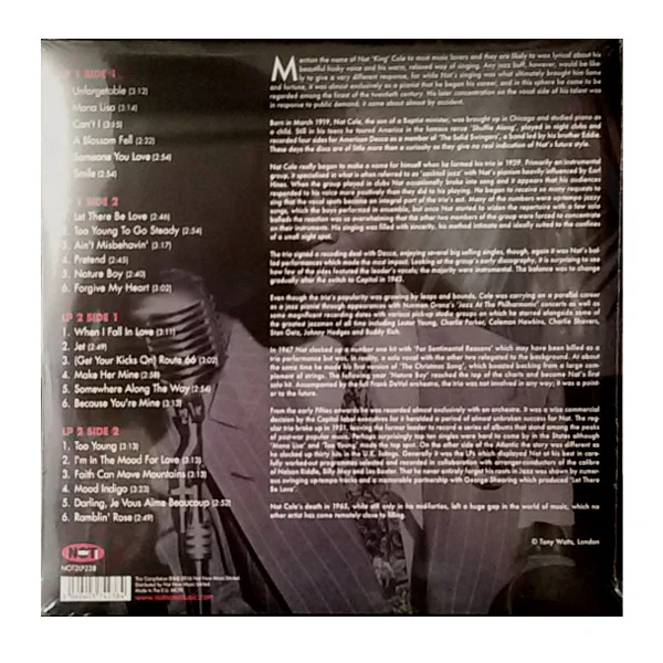 Vinyl Record Nat King Cole Very best of LP - img.1