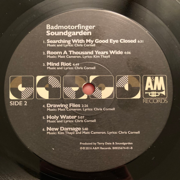 Vinyl Record Soundgarden - Badmotorfinger LP - img.3