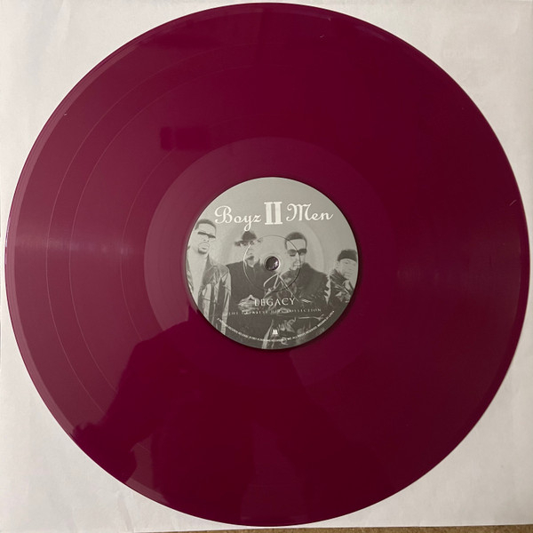 Vinyl Record Boyz II Men – Legacy (The Greatest Hits Collection, Purple) - 2LP - img.3
