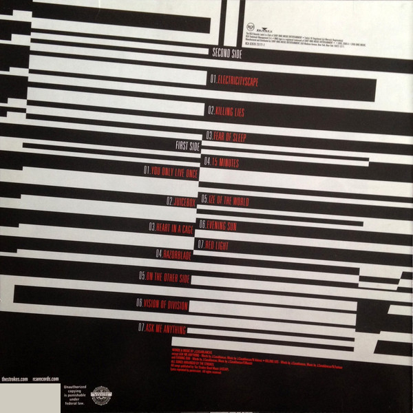 Vinyl Record The Strokes - First Impressions Of Earth LP - img.1