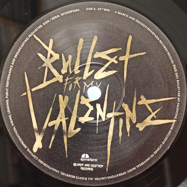 Vinyl Record Bullet For My Valentine – Bullet For My Valentine LP - img.7