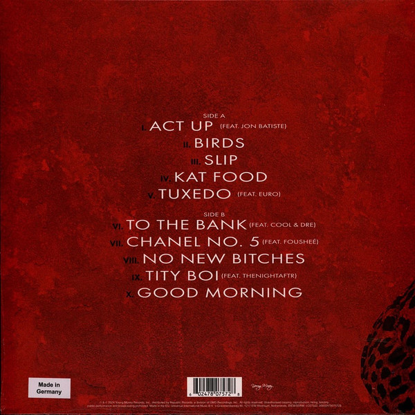 Vinyl Record Lil Wayne – Tha Fix Before Tha VI - LP - img.1