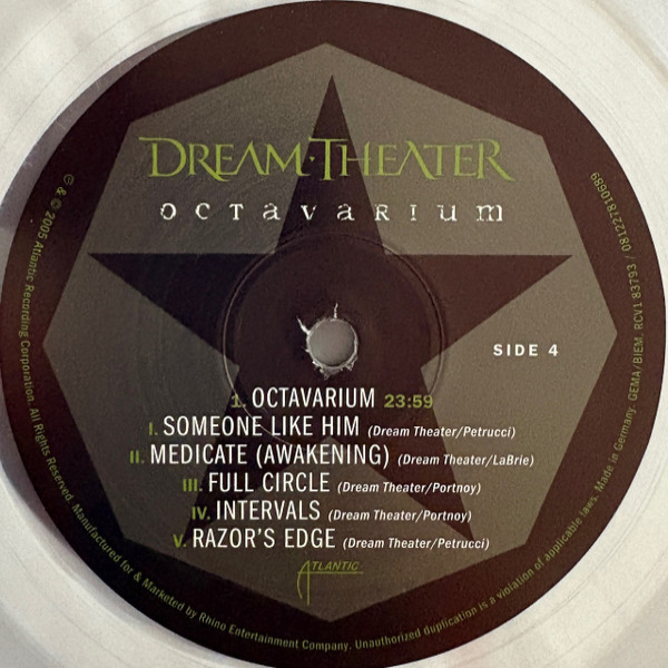 Vinyl Record Dream Theater – Octavarium (Clear Vinyl) - 2LP - img.9