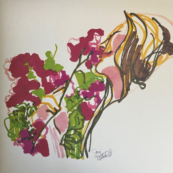 Vinyl Record Joni Mitchell - For The Roses LP - img.6