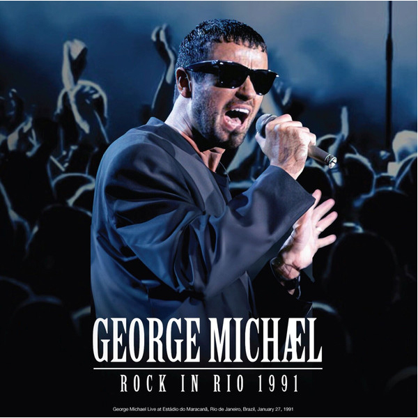 Vinyl Record George Michael – Rock In Rio - Transparent Blue 2LP - img.0