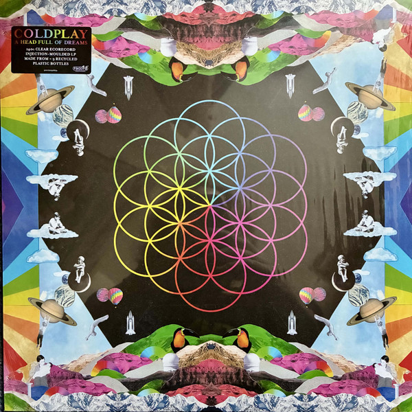 Vinyl Record Coldplay – A Head Full Of Dreams (Clear Eco) LP - img.0