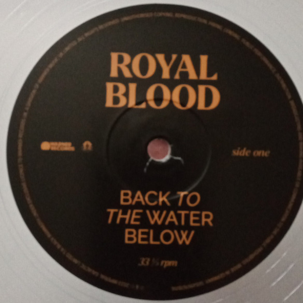 Vinyl Record Royal Blood – Back To The Water Below (Limited Edition, Clear) LP - img.6