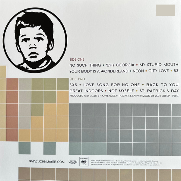 Vinyl Record John Mayer - Room For Squares LP - img.1