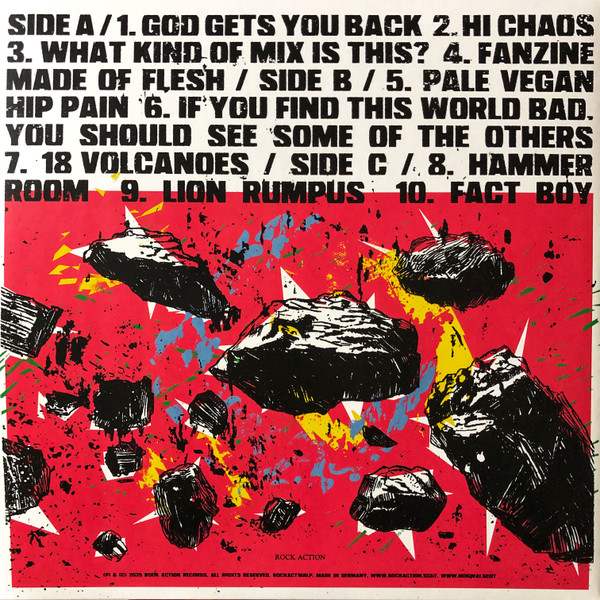 Vinyl Record Mogwai – The Bad Fire (Clear) - 2LP - img.4