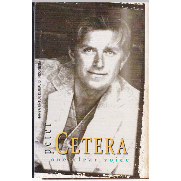 Сassette Tape Peter Cetera - One Clear Voice - img.0