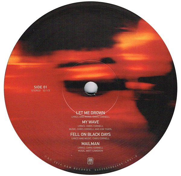 Vinyl Record Soundgarden Superunknown LP - img.2