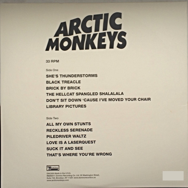 Vinyl Record Arctic Monkeys - Suck It And See LP - img.1