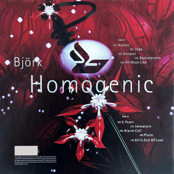 Vinyl Record Bjork – Homogenic LP - img.1