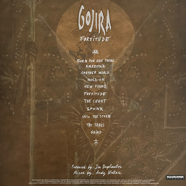 Vinyl Record Gojira – Fortitude (Grey with Brown Splatter) LP - img.4