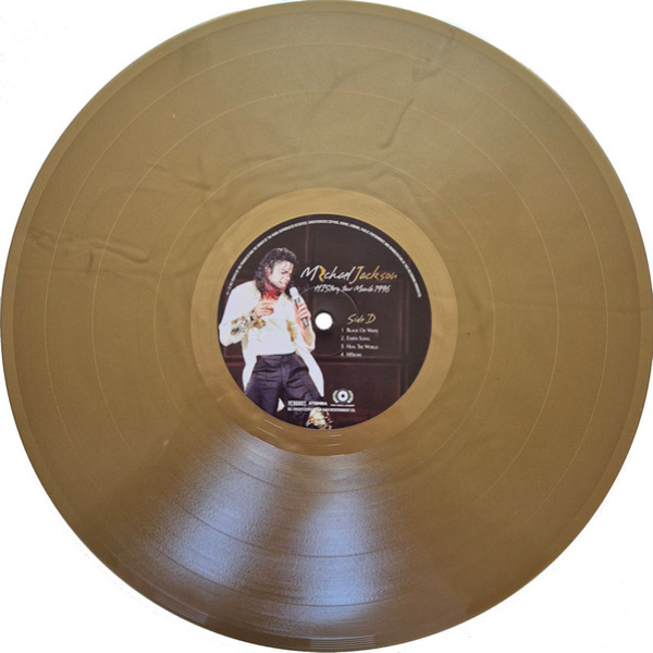 Vinyl Record Michael Jackson – HIStory Tour Manila 1996 (Unofficial Release, Gold) - 2LP - img.8