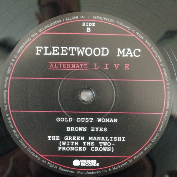 Vinyl Record Fleetwood Mac – Alternate Live - 2LP - img.5