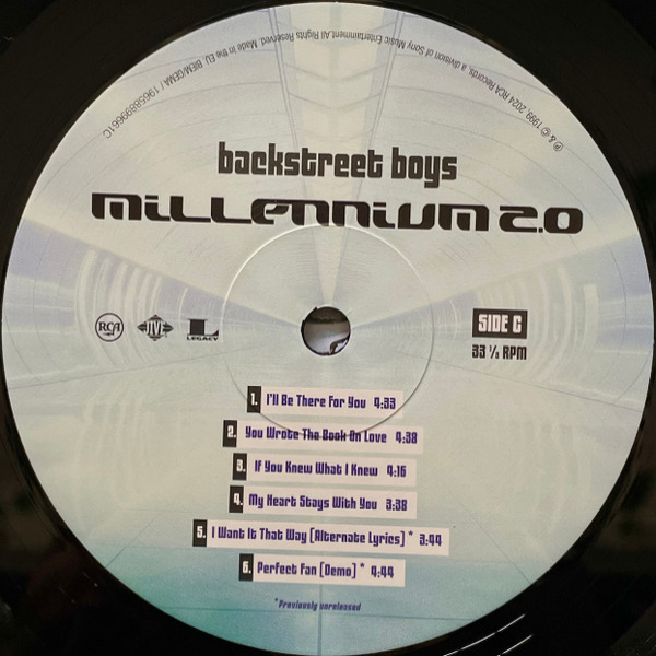 Vinyl Record Backstreet Boys - Millennium 2.0 - 2LP - img.5