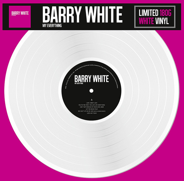 Vinyl Record Barry White – My Everything - White - LP - img.0