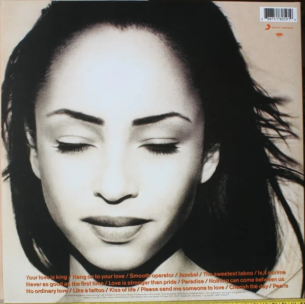 Vinyl Record Sade - The Best Of LP - img.2