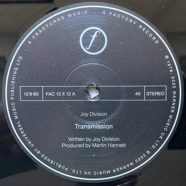 Vinyl Record Joy Division – Transmission LP - img.2