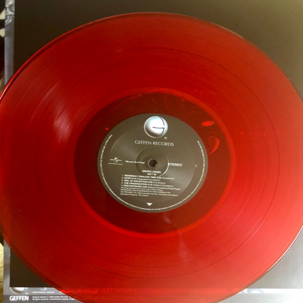 Vinyl Record Death Angel - Act III (Limited Edition Red Translucent) LP - img.2