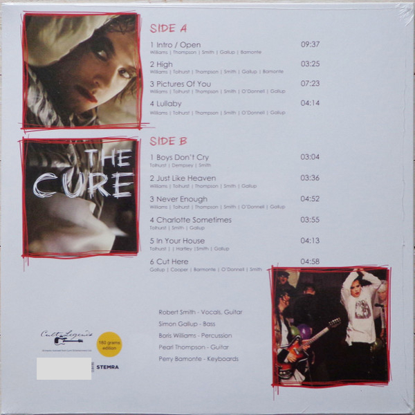 Vinyl Record The Cure - London Lullaby LP - img.1