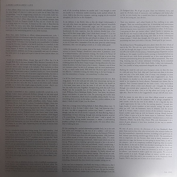 Vinyl Record The Divine Comedy – A Short Album About Love - LP - img.4