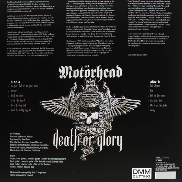 Vinyl Record Motorhead – Death Or Glory LP - img.1