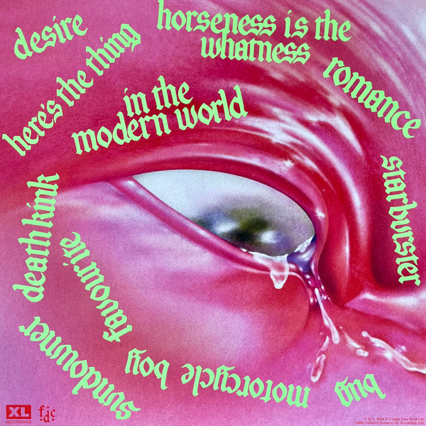 Vinyl Record Fontaines D.C. – Romance (Limited Turquoise Blue Vinyl) - 2LP - img.3