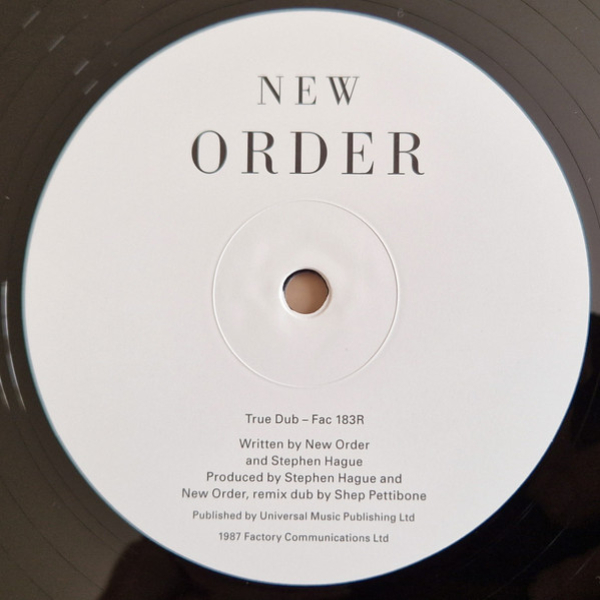Vinyl Record New Order - True Faith Remix LP - img.7