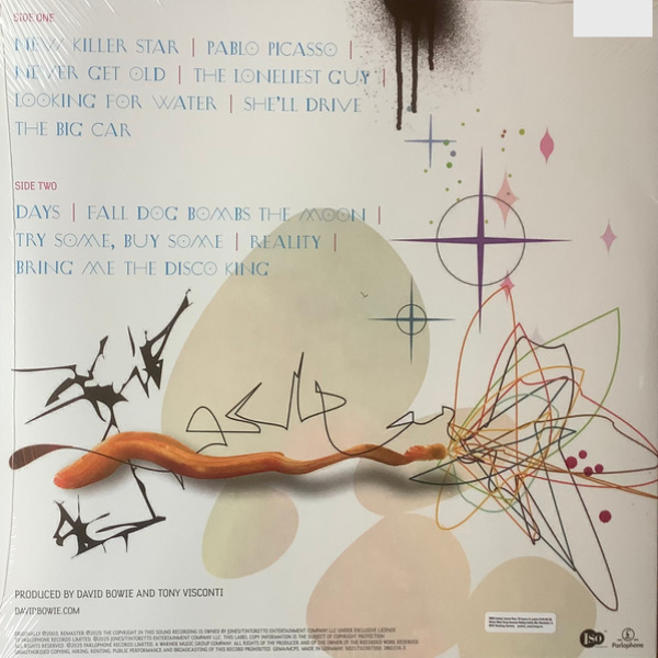 Vinyl Record David Bowie - Reality (2026) LP - img.2