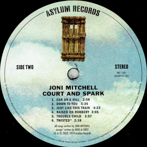 Vinyl Record Joni Mitchell - Court And Spark LP - img.4
