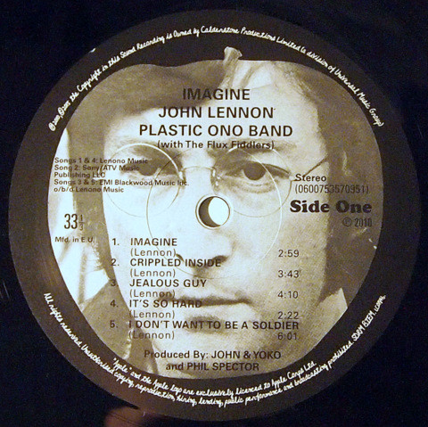 Vinyl Record John Lennon - Imagine - img.2