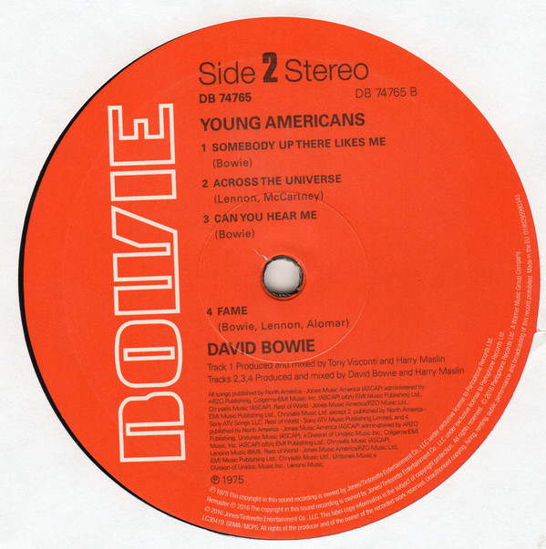 Vinyl Record David Bowie - Young Americans - img.3