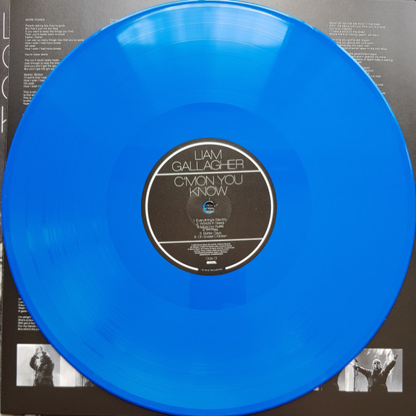 Vinyl Record Liam Gallagher - C'mon You Know (Blue) LP - img.5
