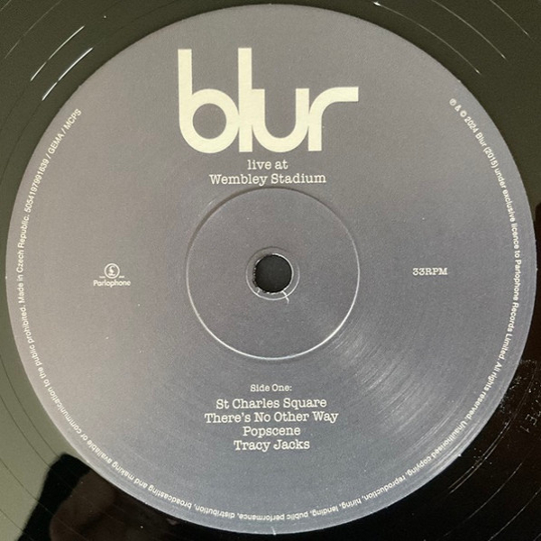 Vinyl Record Blur – Live At Wembley Stadium - 3LP - img.14