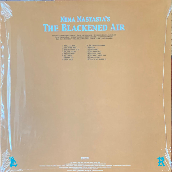 Vinyl Record Nina Nastasia – The Blackened Air LP - img.1