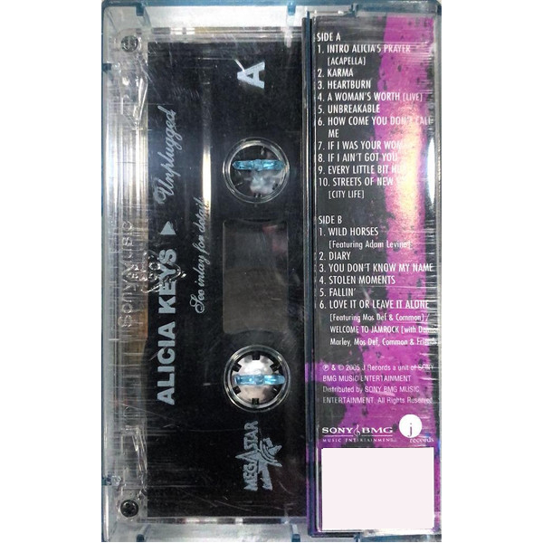 Сassette Tape Alicia Keys - Unplugged - img.2