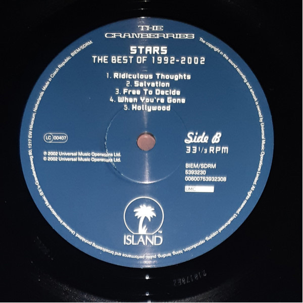 Vinyl Record The Cranberries – Stars: The Best Of 1992-2002 - img.7