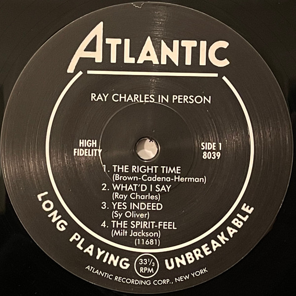 Vinyl Record Ray Charles – Ray Charles In Person - Pure Pleasure LP - img.2