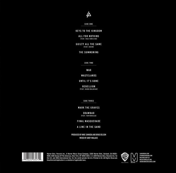 Vinyl Record Linkin Park - The Hunting Party - img.1