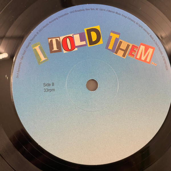 Vinyl Record Burna Boy – I Told Them... LP - img.3