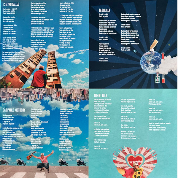 Vinyl Record Manu Chao - Viva Tu - Limited Edition Blue Vinyl LP - img.4